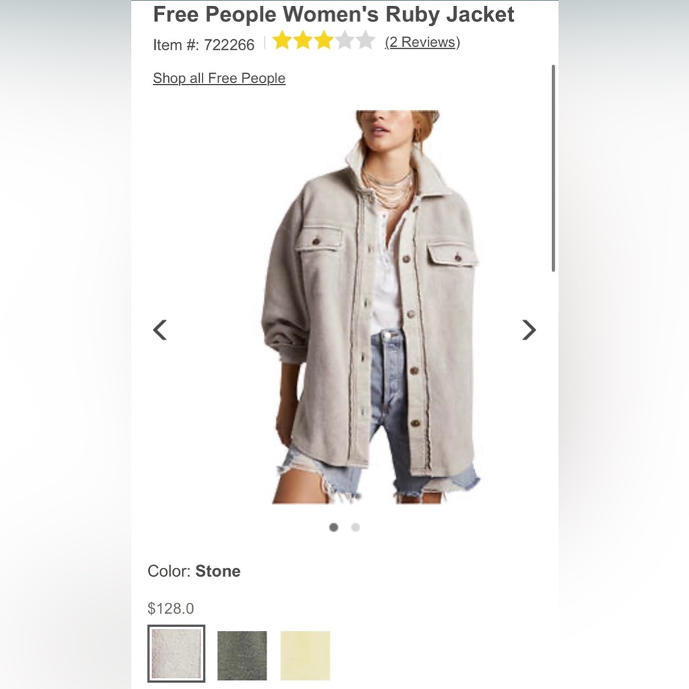 Free People Ruby Shacket